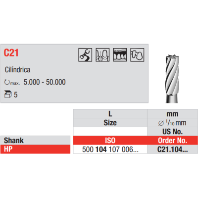 C21 | Cilíndrica
