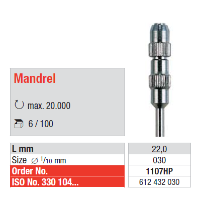 Mandril para Occlupol