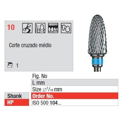 Corte 10 / Cruzado Médio